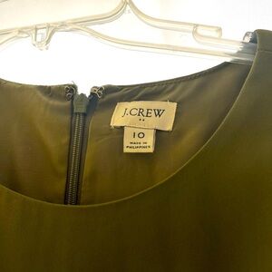 J.Crew Olive Green Dress